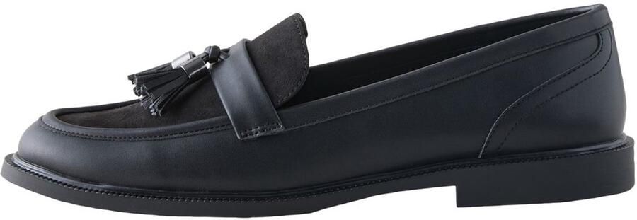 Next Dames Forever Comfort loafers met kwastje en ronde neus Zwart