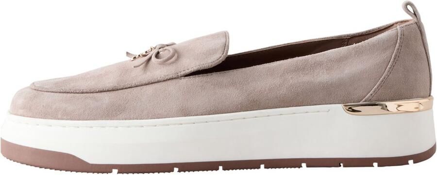 Next Dames Forever Comfort loafers met sleehak Bruin