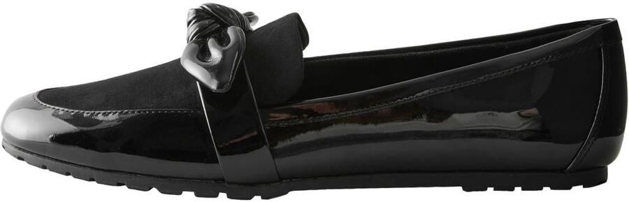 Next Dames Forever Comfort loafers met strik en ronde neus Zwart