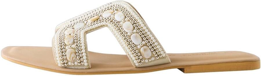 Next Dames Forever Comfort muiltjes Goud