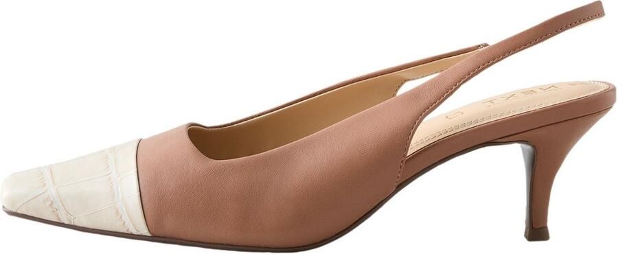 Next Dames Forever Comfort pumps met hielbandje en neusbescherming Huidkleur