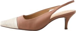 Next Dames Forever Comfort pumps met hielbandje en neusbescherming Huidkleur