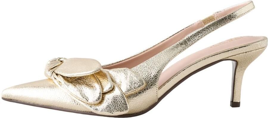 Next Dames Forever Comfort pumps met hielbandje en puntige neus Goud