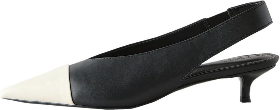 Next Dames Forever Comfort pumps met hielbandje en puntige neus Zwart
