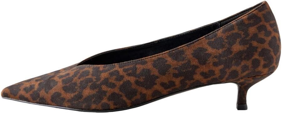 Next Dames Forever Comfort pumps met kittenhak Dierenprint