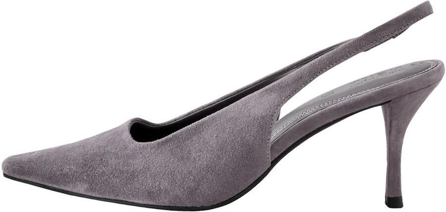 Next Dames Forever Comfort pumps met spitse neus en hielbandje Grijs