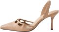 Next Dames Forever Comfort pumps met uitsnijdingen Huidkleur - Beige