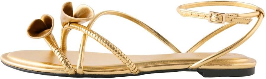 Next Dames Forever Comfort sandalen met gekruiste bandjes Goud