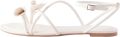 Next Dames Forever Comfort sandalen met gekruiste bandjes Wit - Wit