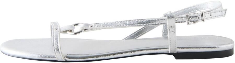Next Dames Forever Comfort sandalen met hardware en hielbandje Zilver