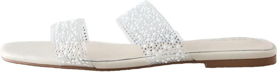 Next Dames Forever Comfort sandalen met pareldetail Wit