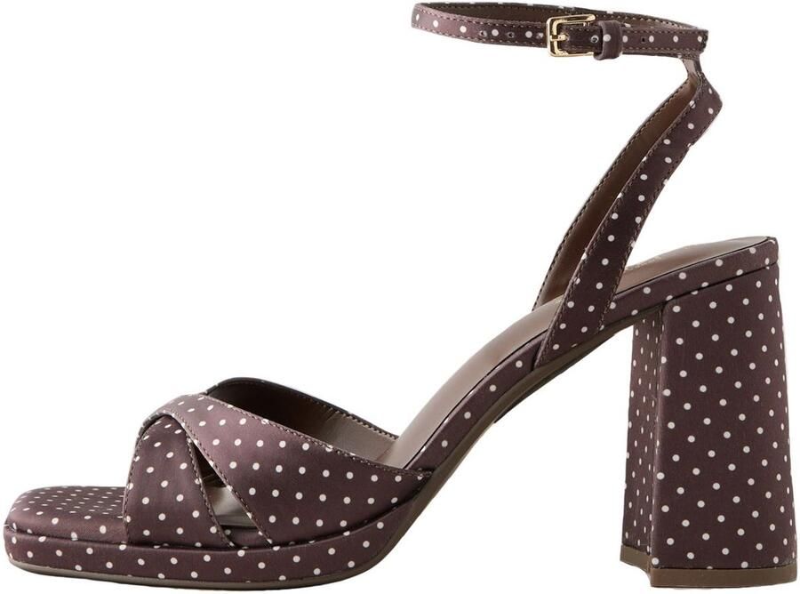 Next Dames Forever Comfort sandalen met plateauzool Bruin