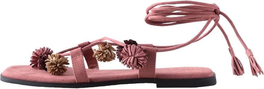 Next Sandaal 'Forever Comfort' beige oudroze wijnrood