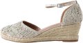 Next Dames Forever Comfort sleehakken met gesloten neus Crème - Zilver