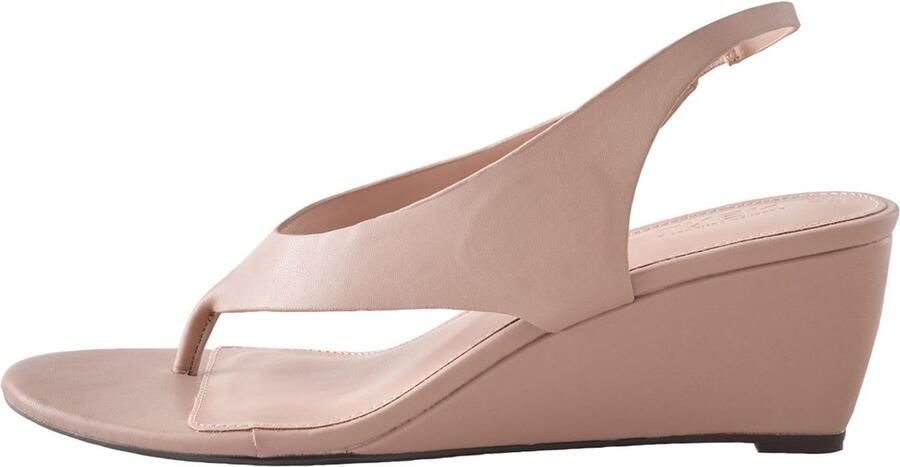 Next Dames Forever Comfort sleehakken met hielbandje en neuskap Huidkleur