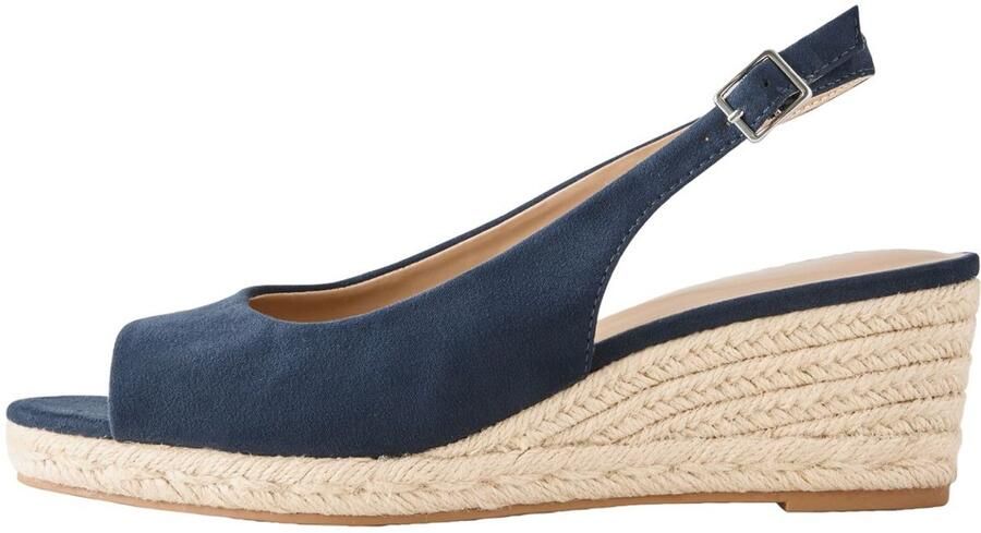 Next Dames Forever Comfort sleehakken met open neus Blauw