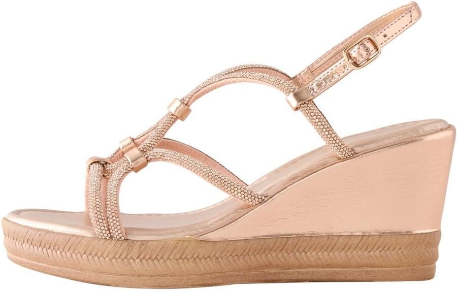 Next Dames Forever Comfort sleehakken met siersteentjes Metallic