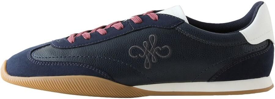 Next Dames Forever Comfort smalle sneakers met veters en logo Blauw