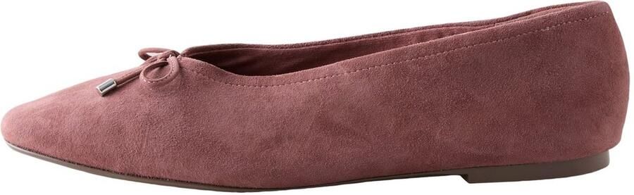 Next Dames Forever Comfort suède hoge balletschoenen Roze