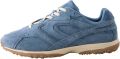 Next Dames Forever Comfort suède sneakers met golfpatroon op de zolen Blauw - Blauw