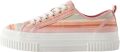 Next Sneakers laag 'Forever Comfort' lichtgroen koraal lichtoranje wit - Koraal/Oranje/Roze/Wit