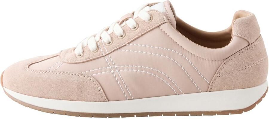 Next Dames Forever Comfort vetersneakers met panelen Bruin