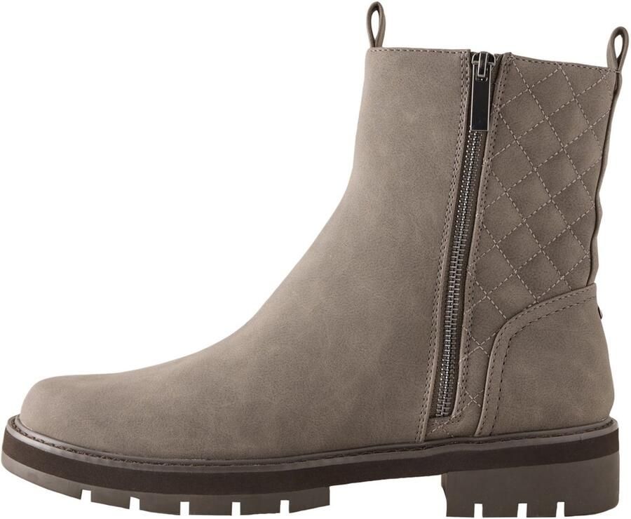 Next Dames Forever Comfort zwarte casual Chelsea-laarzen met rits Grijs
