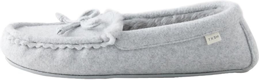Next Dames Moccasinpantoffels Grijs