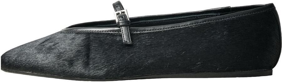 Next Dames N. Premium leren Mary Jane-schoenen Zwart