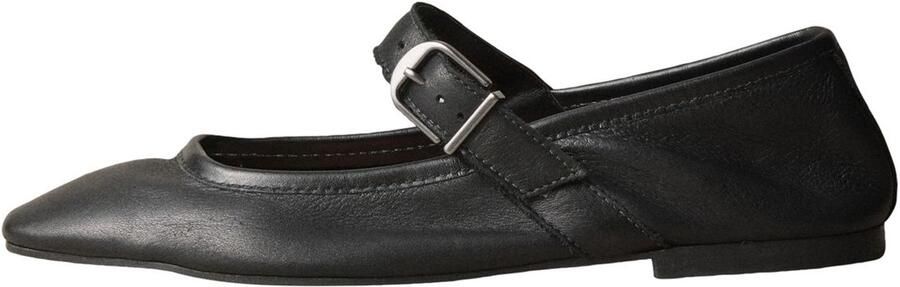 Next Dames N. Premium suède Mary Jane-schoenen Zwart