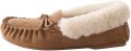 Next Dames Suède moccasinpantoffels Bruin - Tan