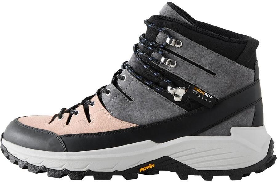 Next Dames Waterdichte Forever Comfort wandelschoenen met Vibram-zool en veters Grijs
