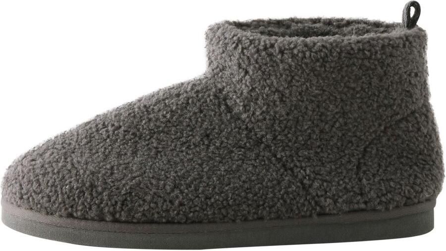 Next Heren Borg pantoffels Grijs