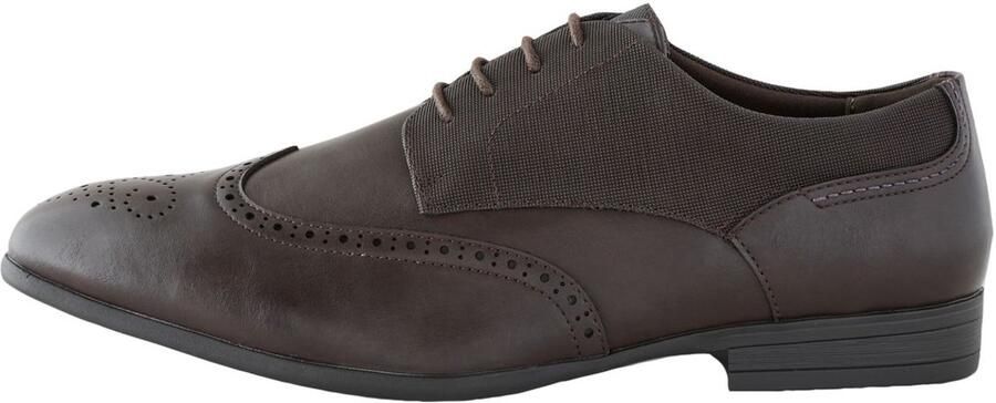 Next Heren Brogues met brede pasvorm Bruin