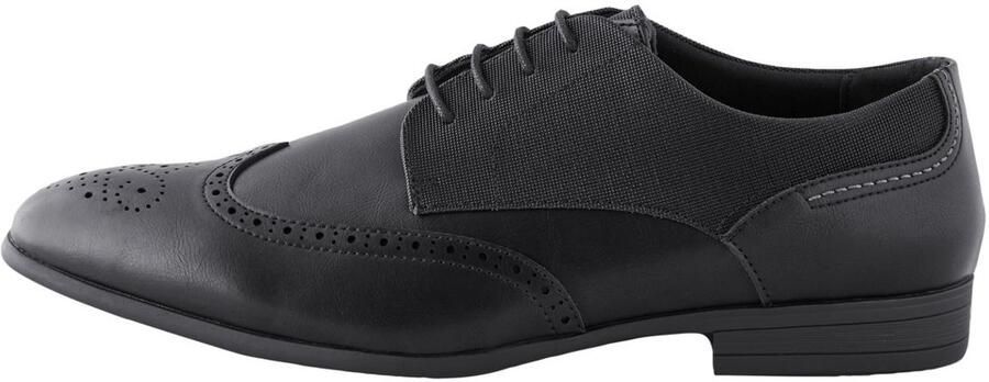Next Heren Brogues met brede pasvorm Zwart