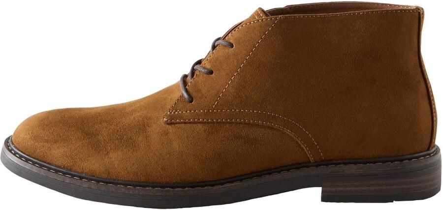 Next Heren Chukka-laarzen van suède-imitatie Bruin