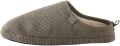 Next Heren Corduroy muilpantoffels Grijs - Taupe