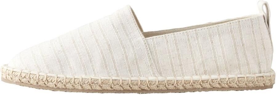 Next Heren Espadrilles van stof Crème
