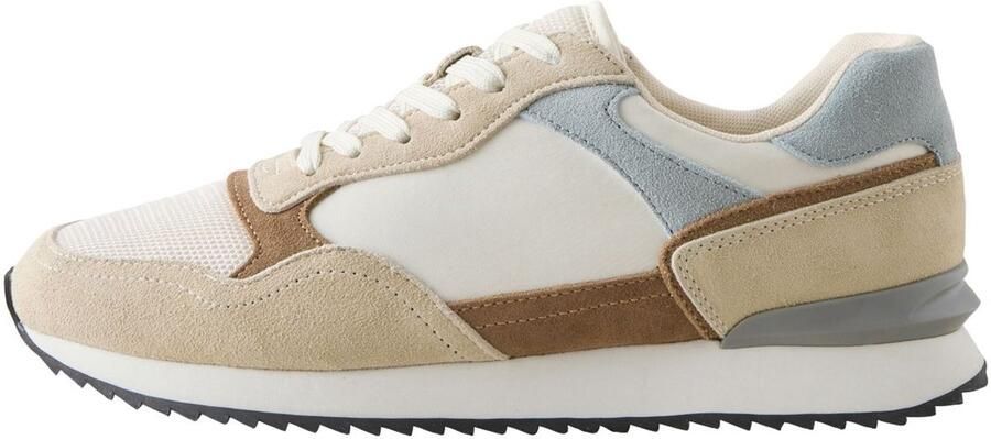 Next Sneakers laag crème donkerbeige duifblauw bruin