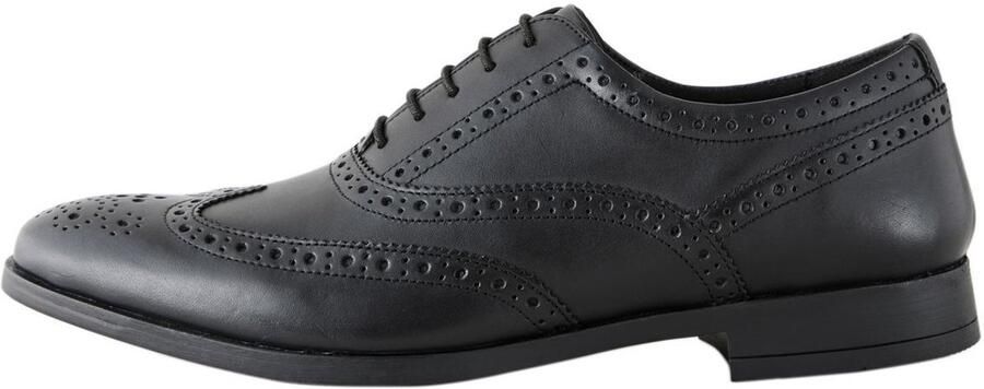 Next Heren Leren Oxford brogues Zwart
