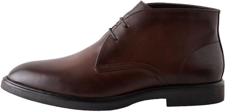 Next Heren Modieuze Chukka schoen Bruin