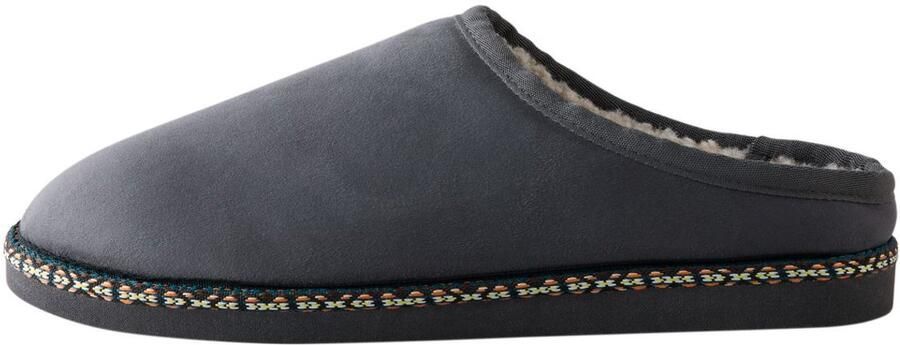 Next Heren Muilpantoffels met bies Grijs