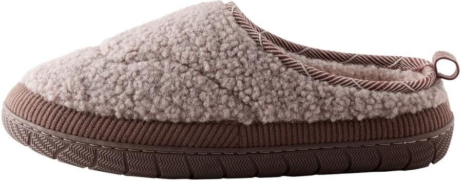 Next Heren Muilpantoffels met borgvoering Naturel