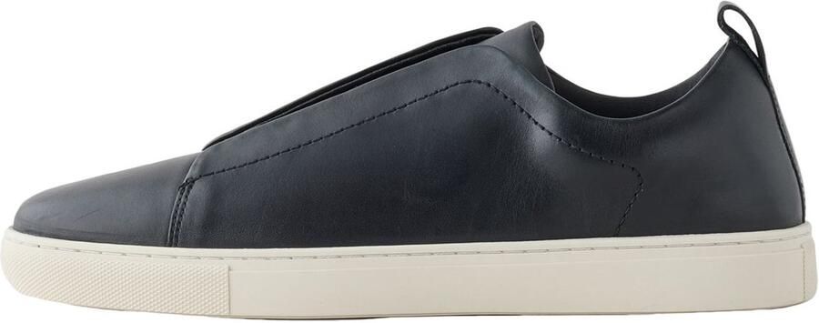 Next Heren Nette sneakers met elastische veters Zwart