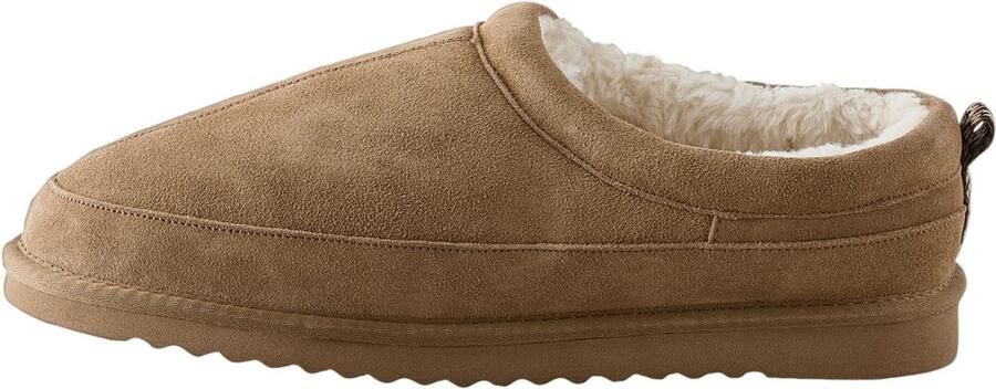 Next Heren Signature pantoffels met gesloten hiel Naturel - Foto 1