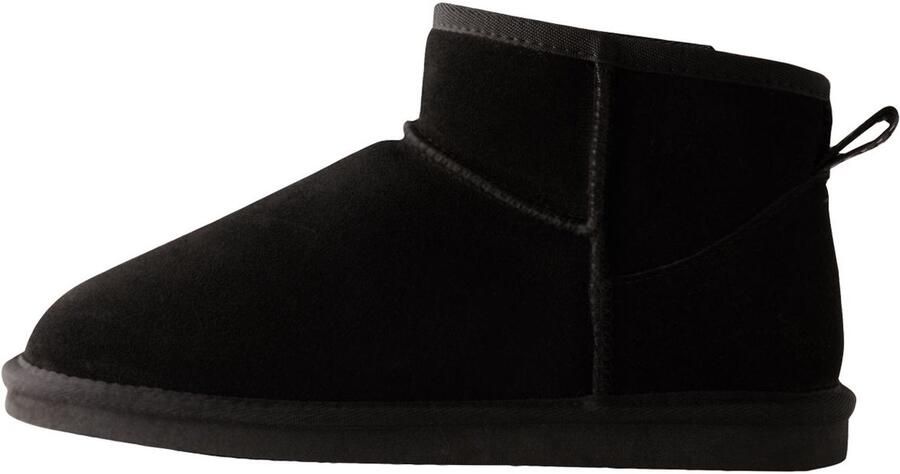 Next Heren Signature suède pantoffellaarzen Zwart