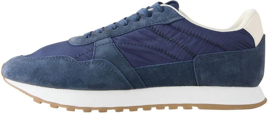 Next Heren Sneakers met dikke zool Blauw