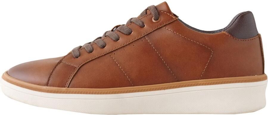 Next Heren Wigvormige lange smart-casual sneakers Bruin