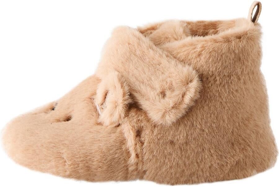 Next Jongens Babypantoffellaarzen met omslag Bruin