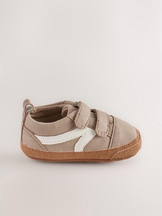 Next Jongens Babysneakers met klittenbandsluiting Bruin